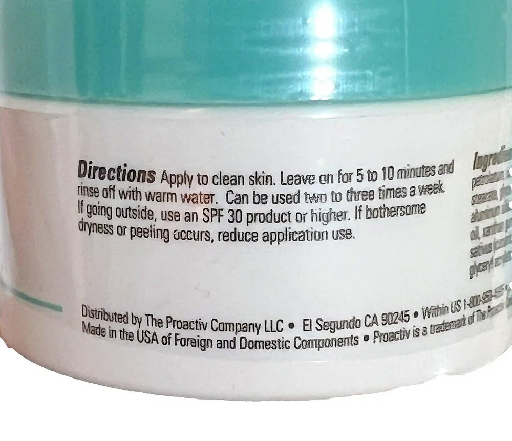 Proactiv Amazonian Clay Mask 3 Oz Pore Purifier Facial Skincare Sealed NIB